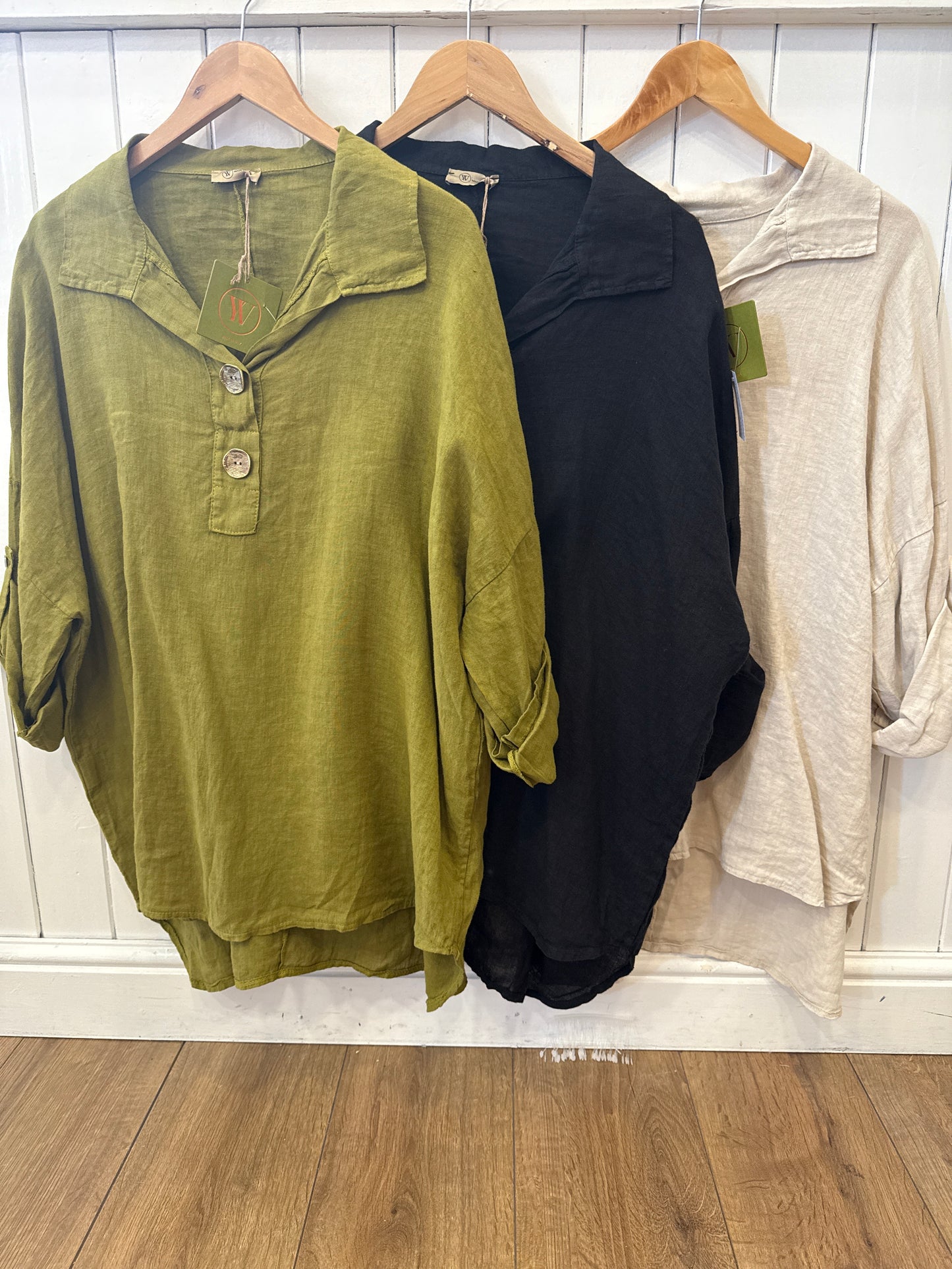 Linen Button Shirt