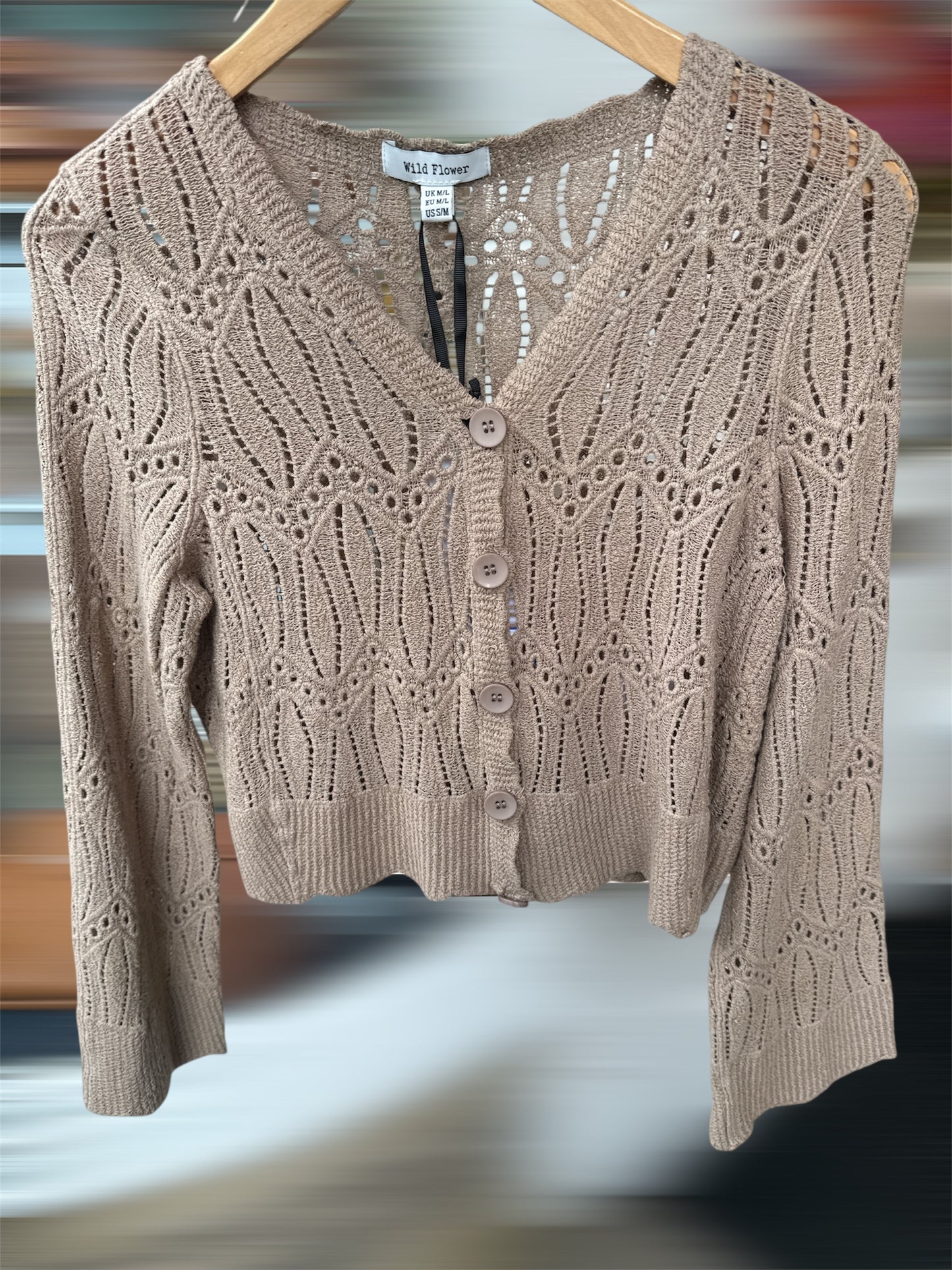 Dolly Crochet Cardi