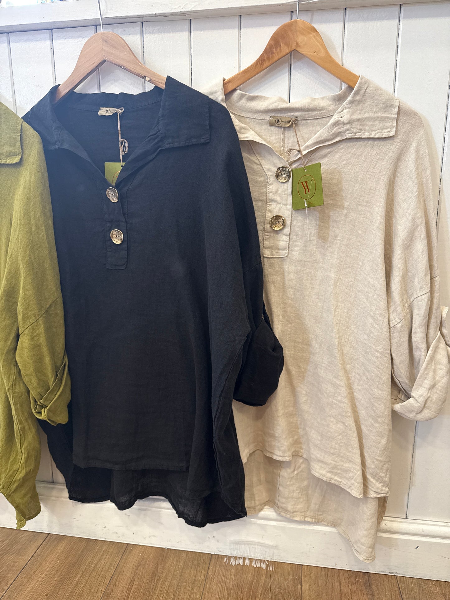 Linen Button Shirt