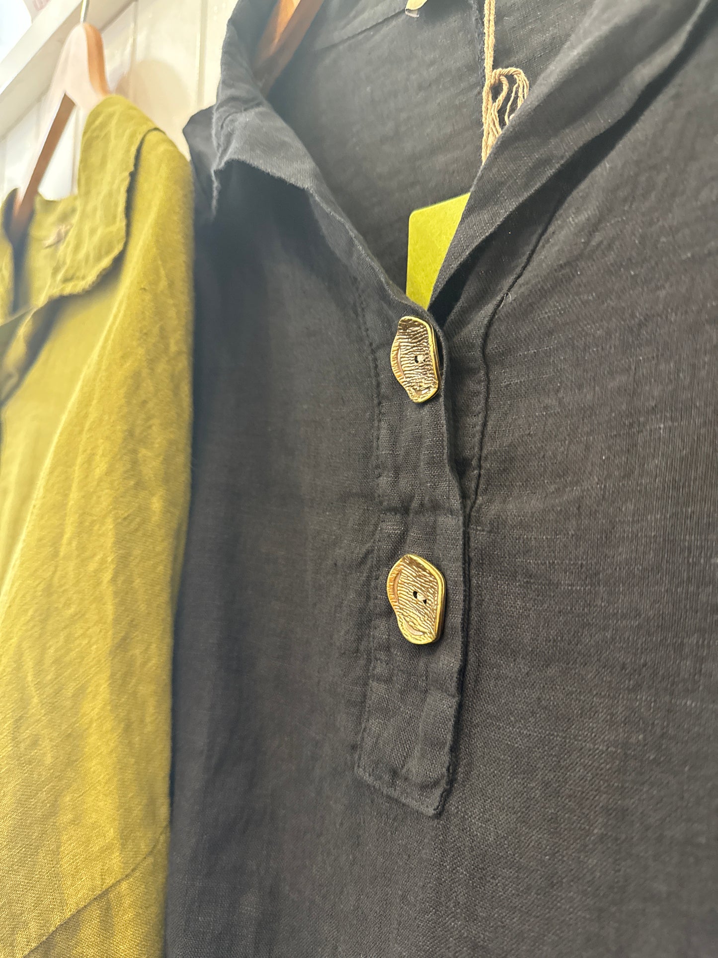 Linen Button Shirt