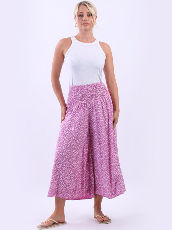 Ditsy Culottes