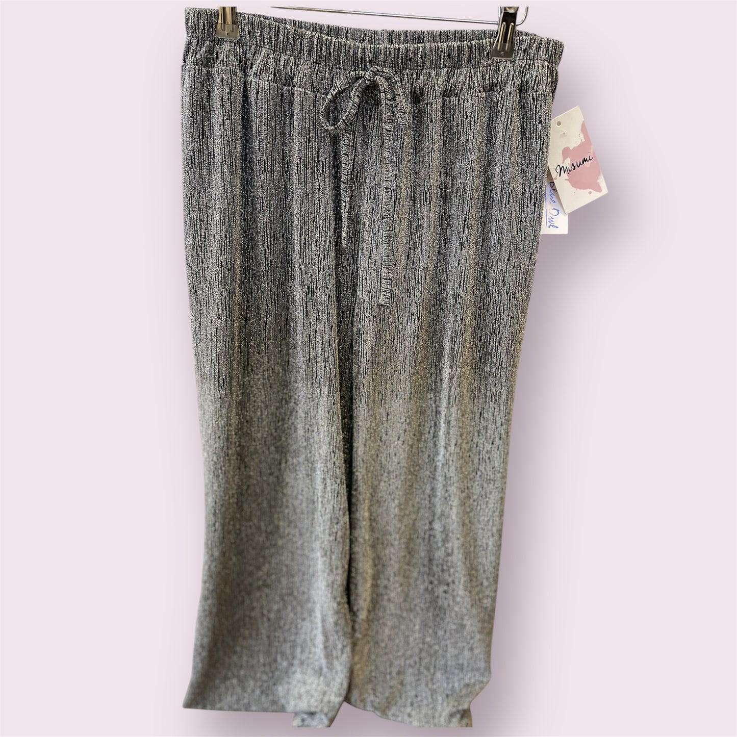 Wide Leg Sparkle Trouser