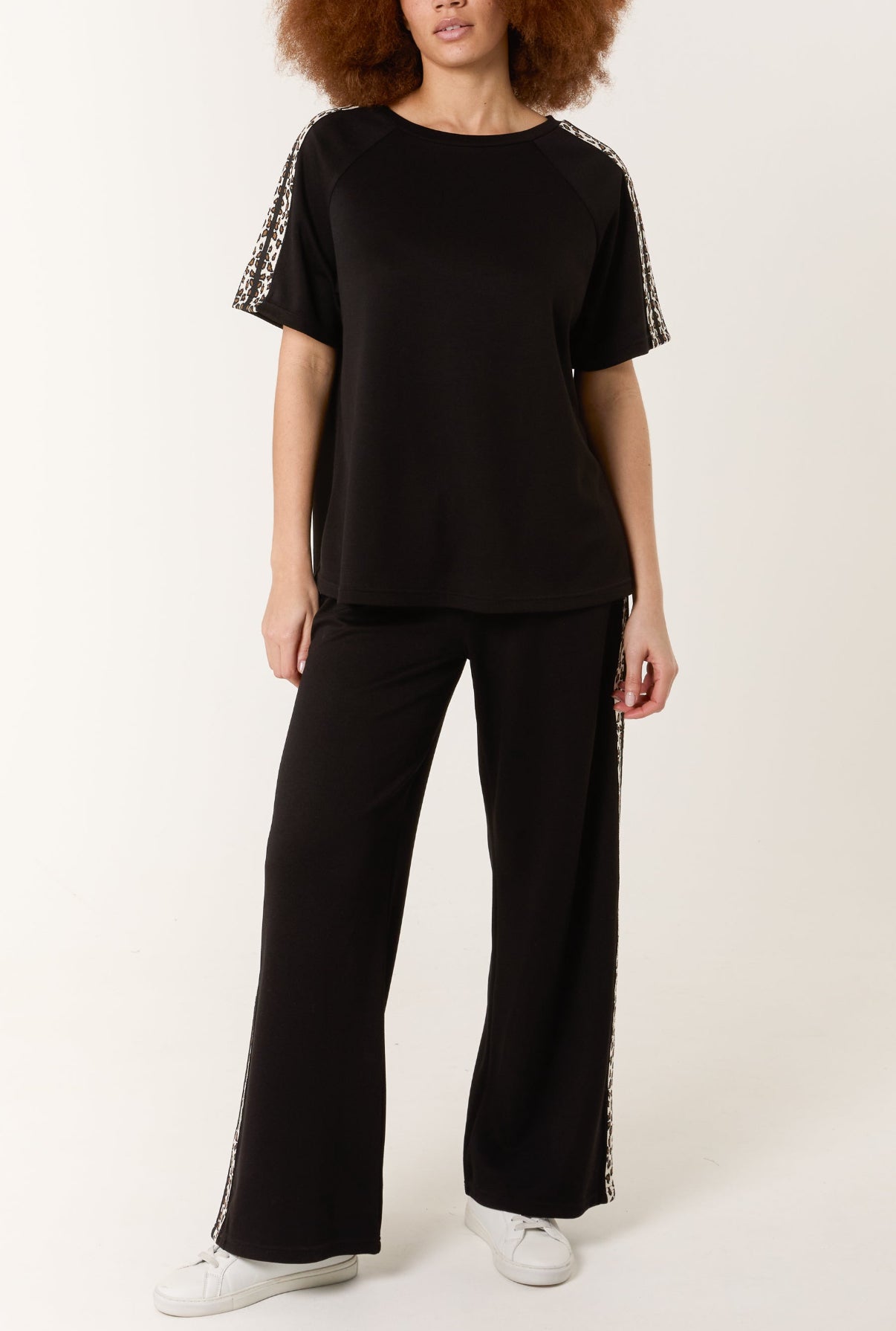 Leopard Suit BLACK