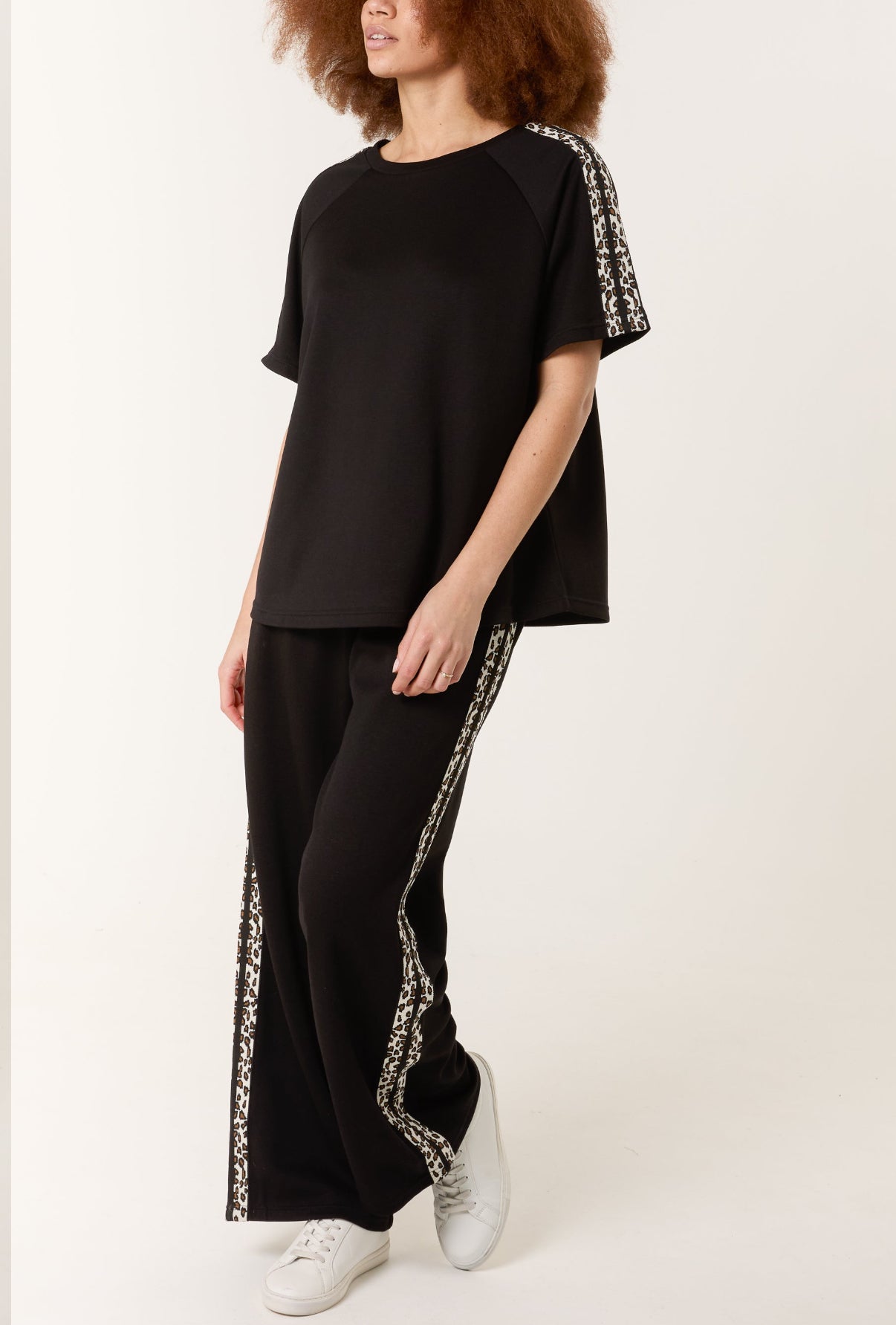 Leopard Suit BLACK