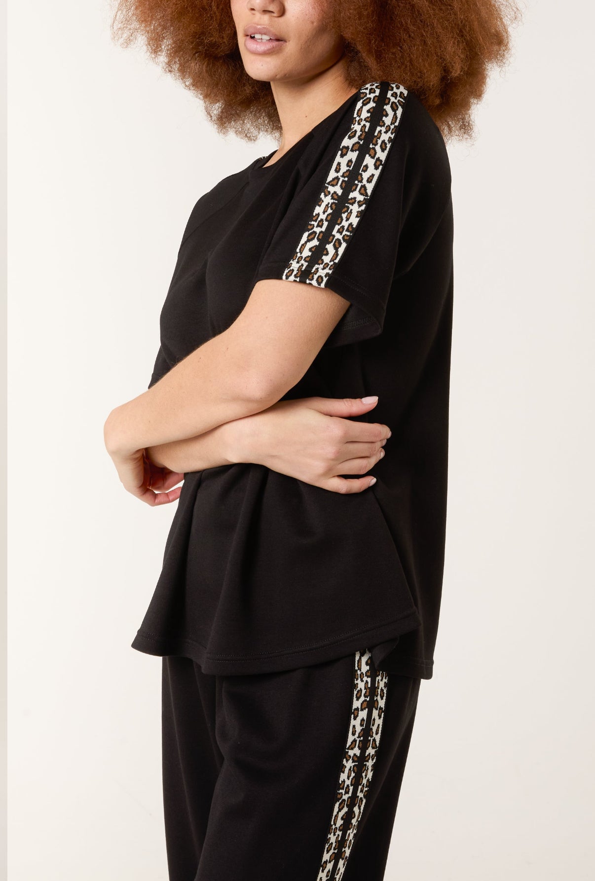 Leopard Suit BLACK