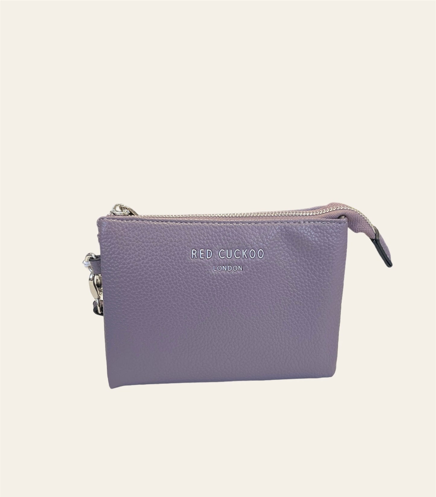 Red cuckoo Clutch Purse