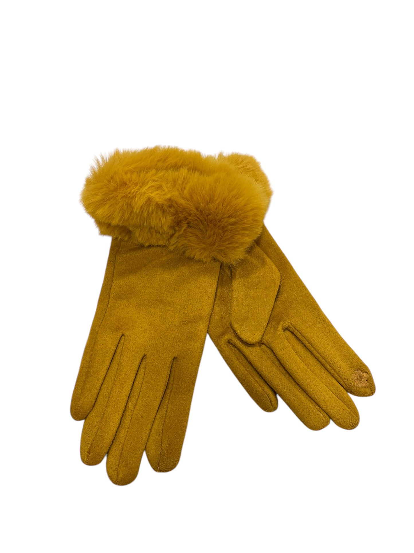 Fur Trim Gloves