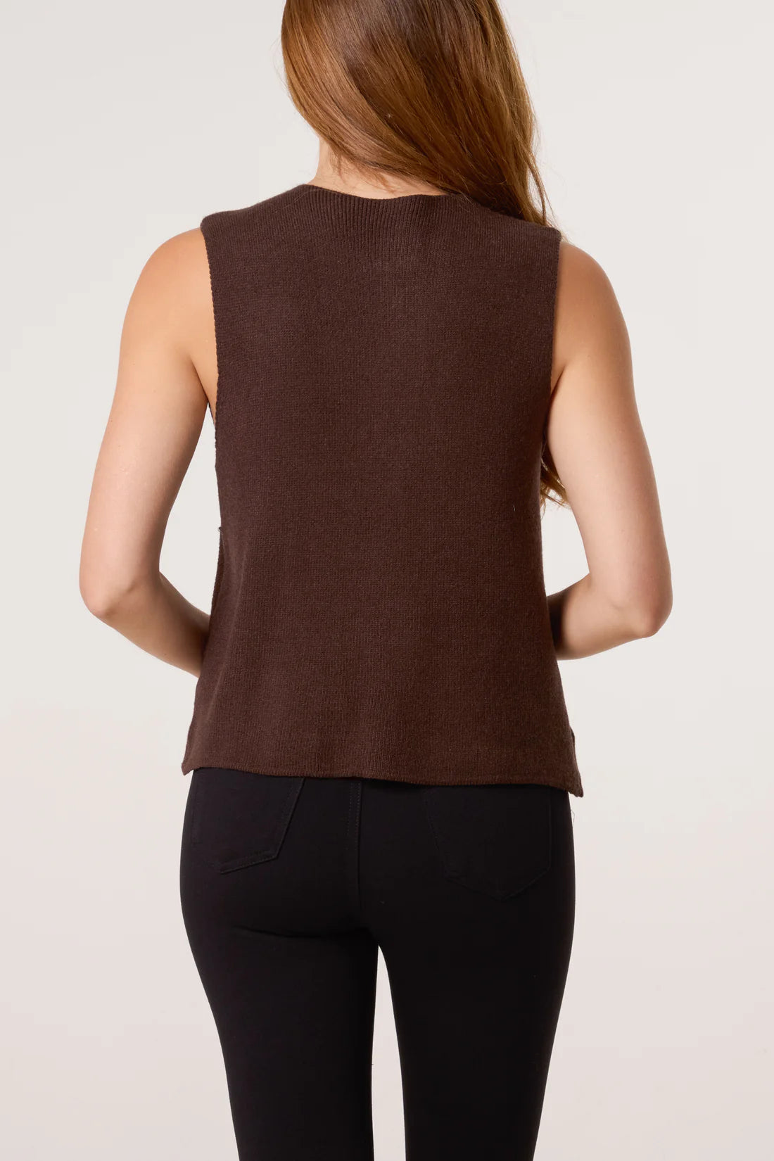 Gold brooch waistcoat