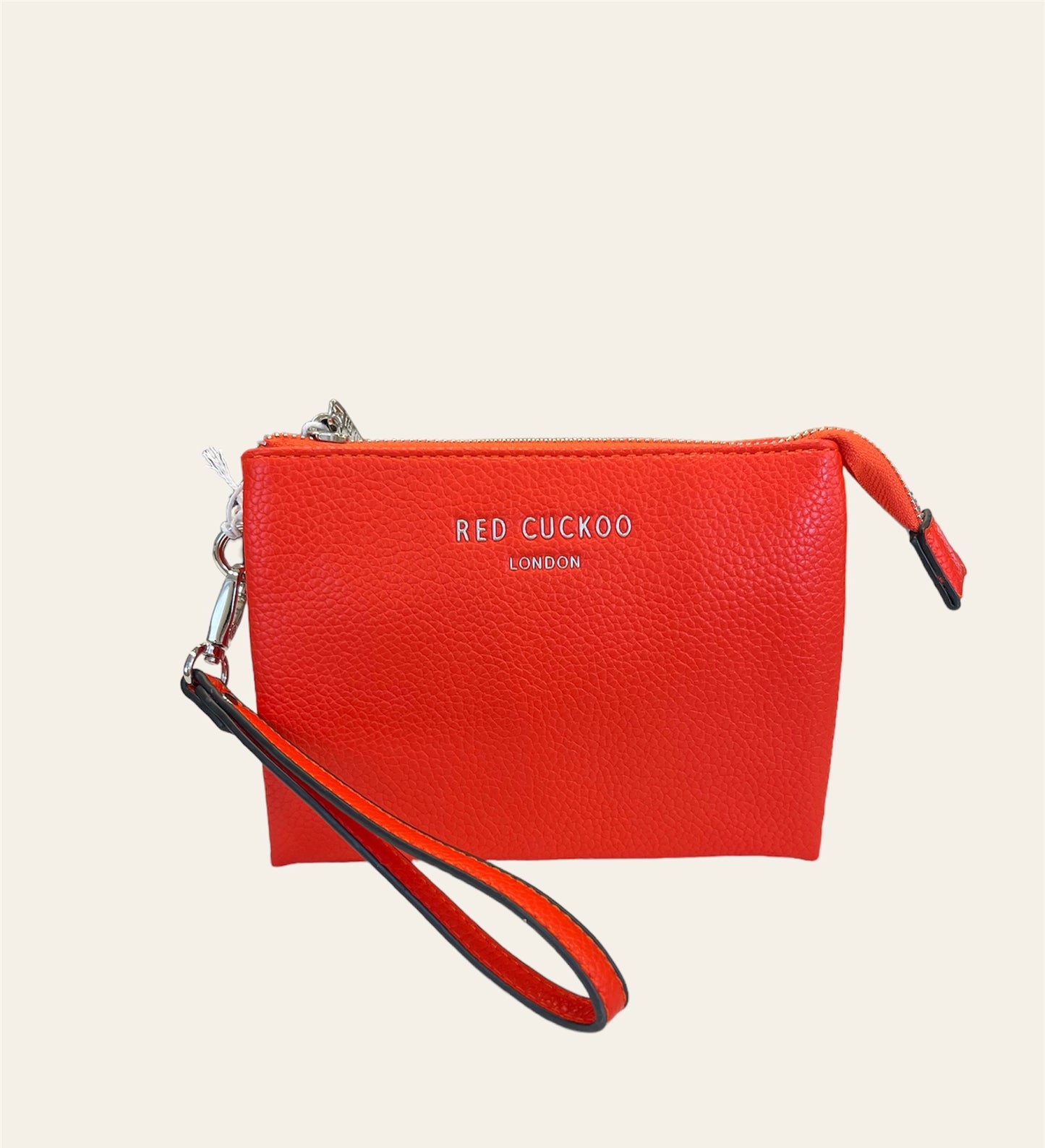 Red cuckoo Clutch Purse