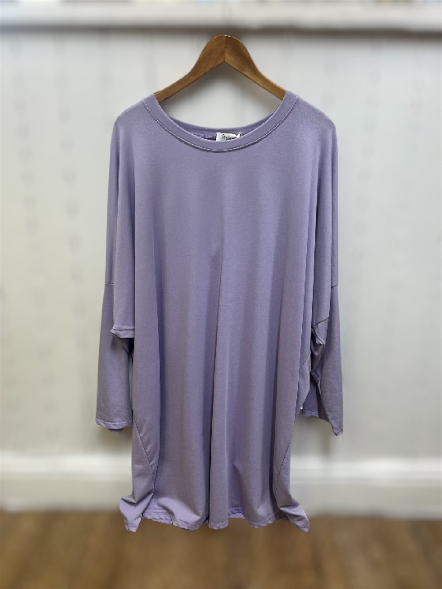 Oversized Jersey Tunic