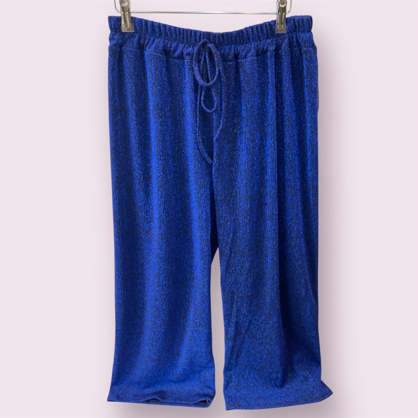 Wide Leg Sparkle Trouser