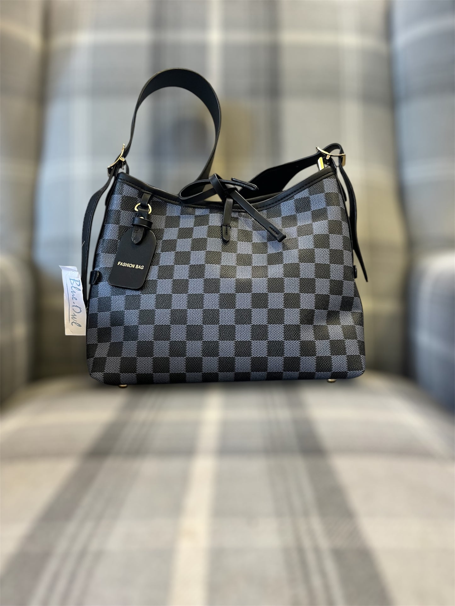 Checkerboard Handbag