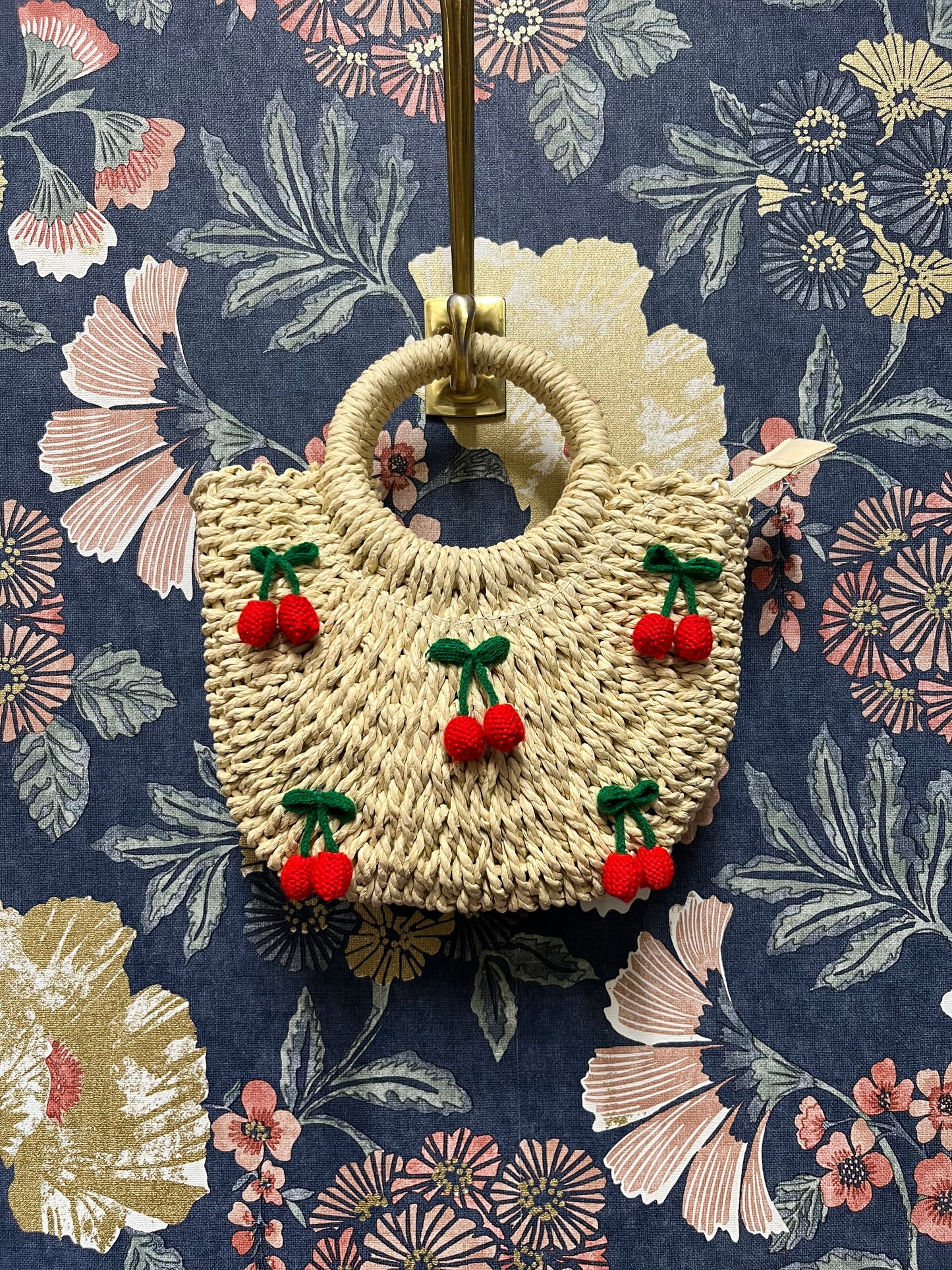 Cherry Basket Bag