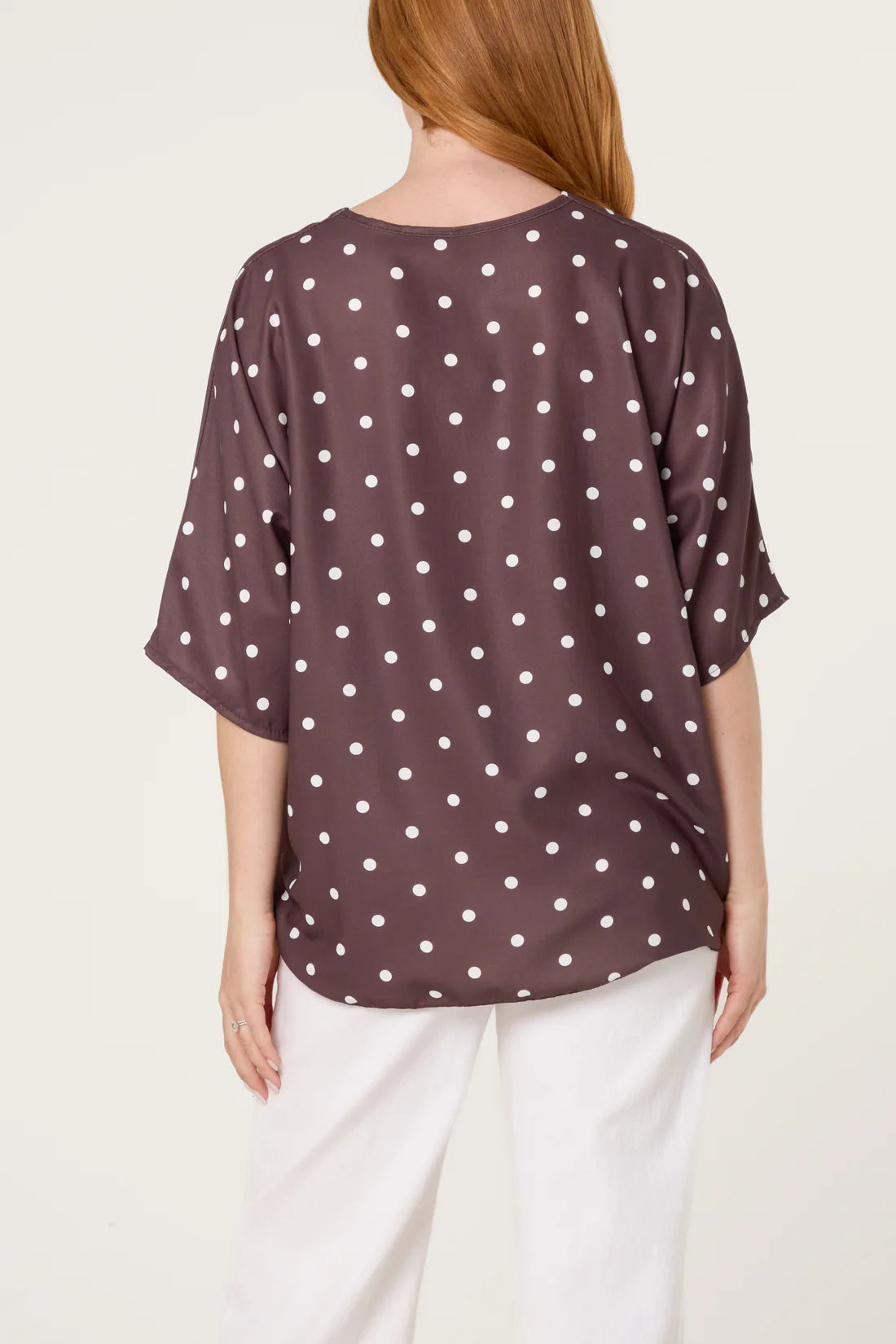 Polka Tie Front