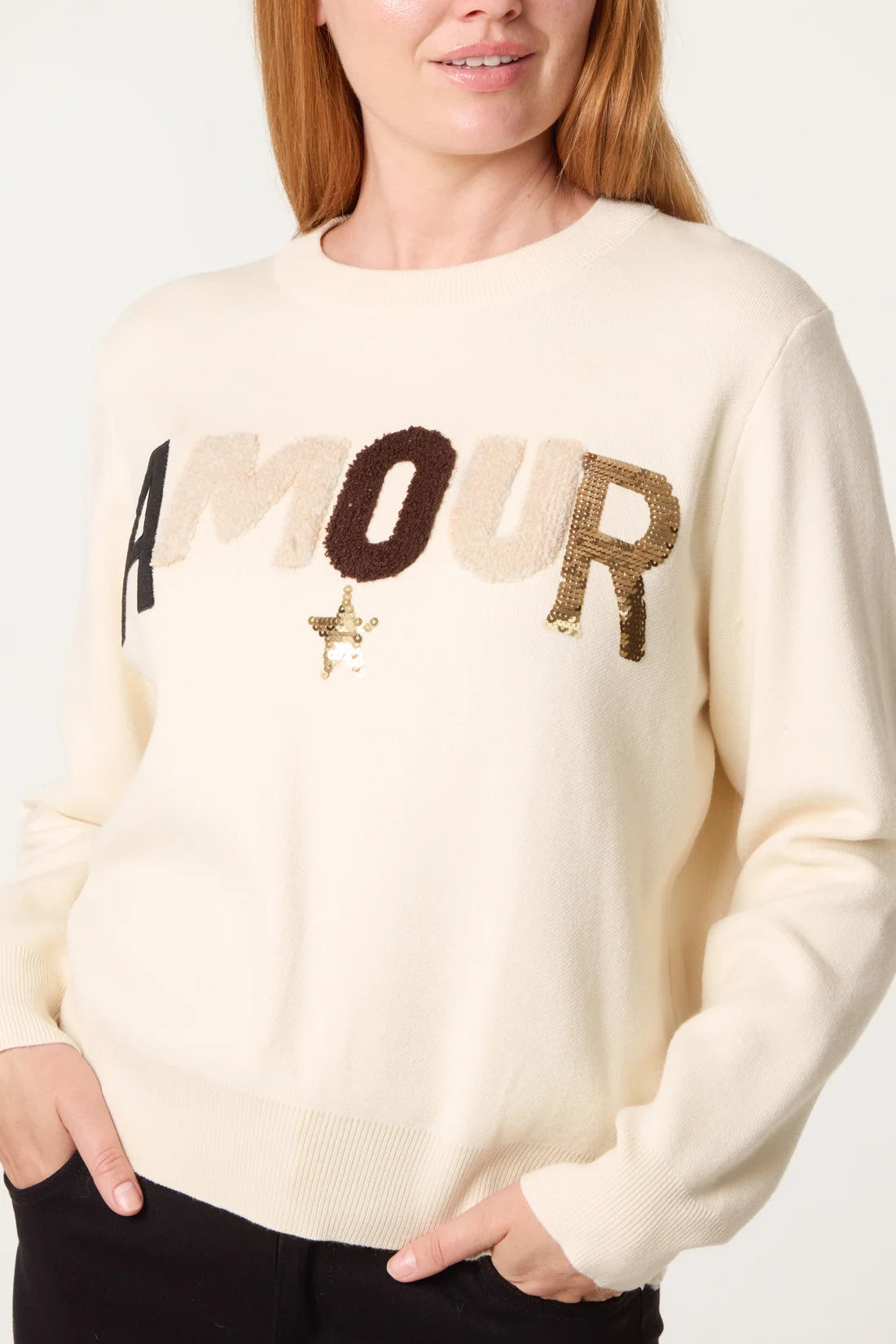 Amour Knit Ivory
