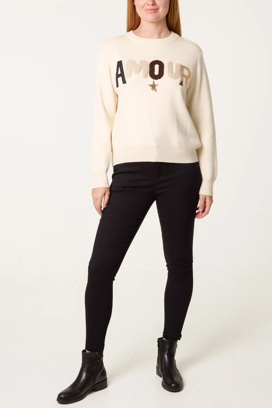 Amour Knit Ivory