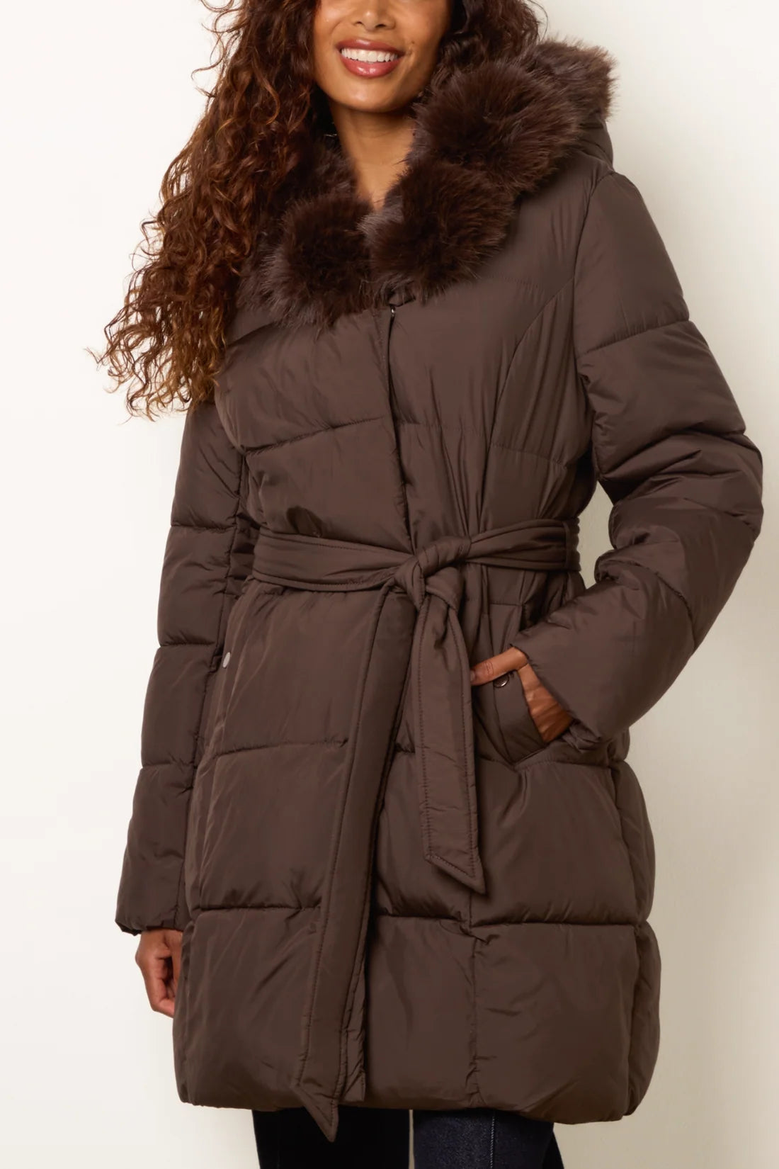 Chocolate Long Coat