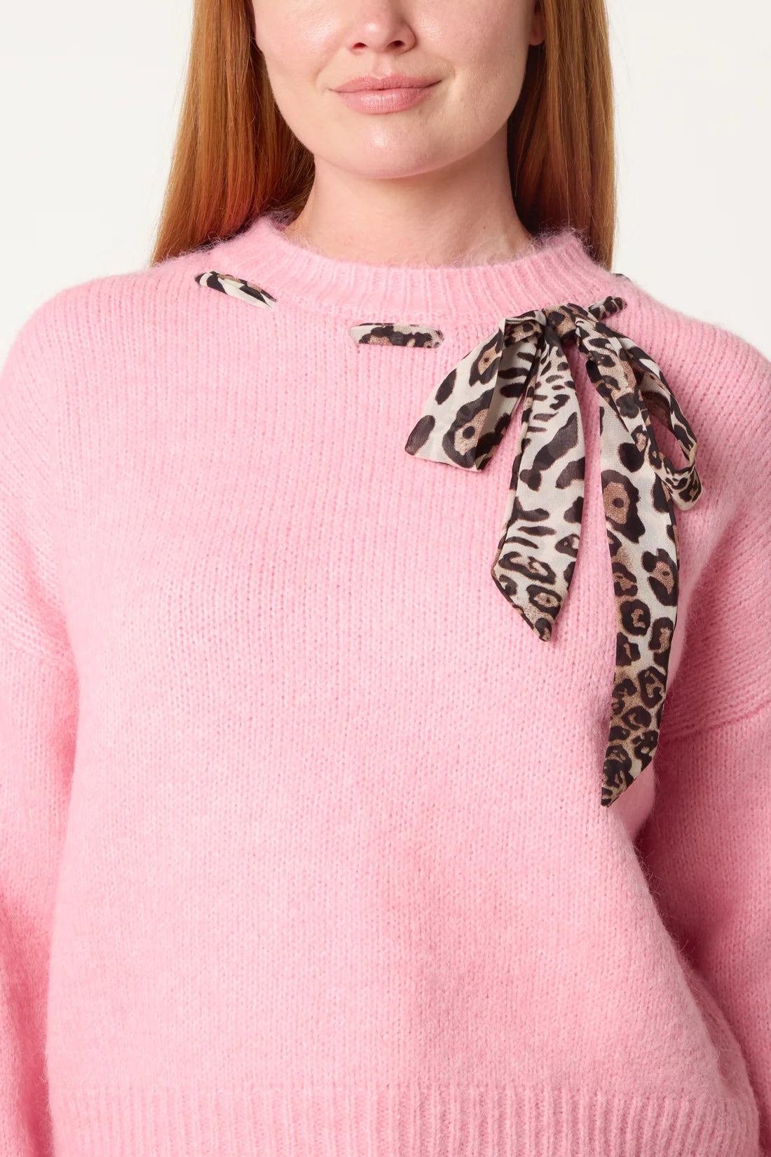 Leopard Neck Tie