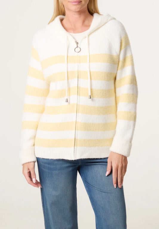 Soft Knit Stripe Lemon