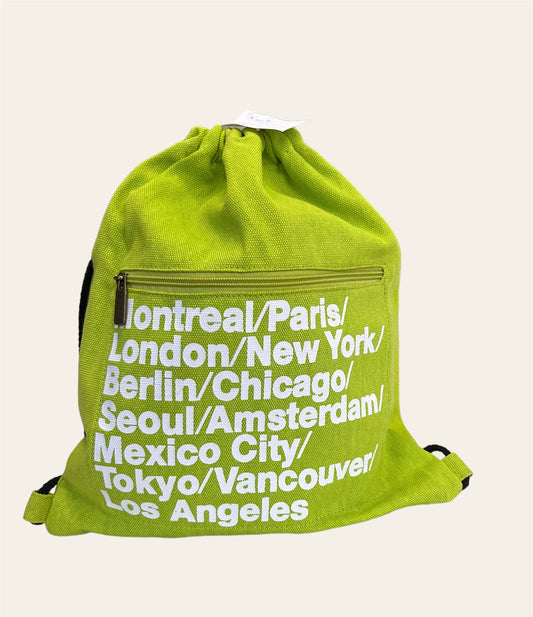 Cities Drawstring Bag