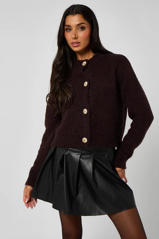 Chocolate Cardi
