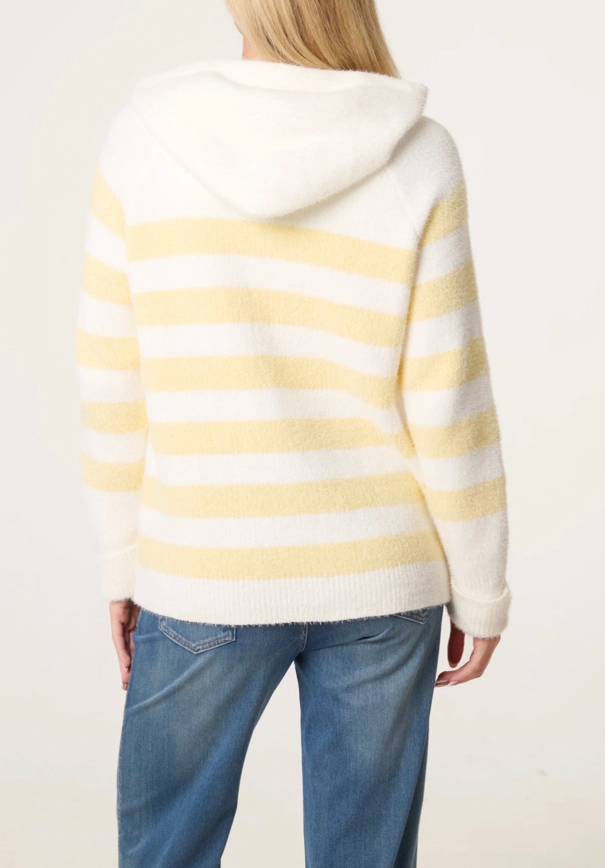 Soft Knit Stripe Lemon
