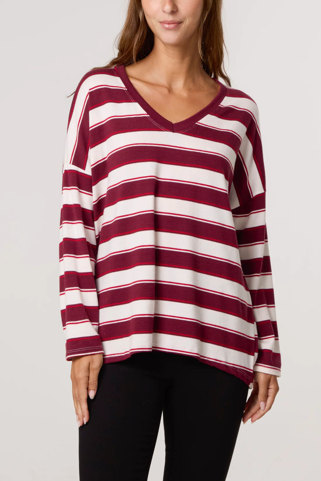 Stripe Fine Knit