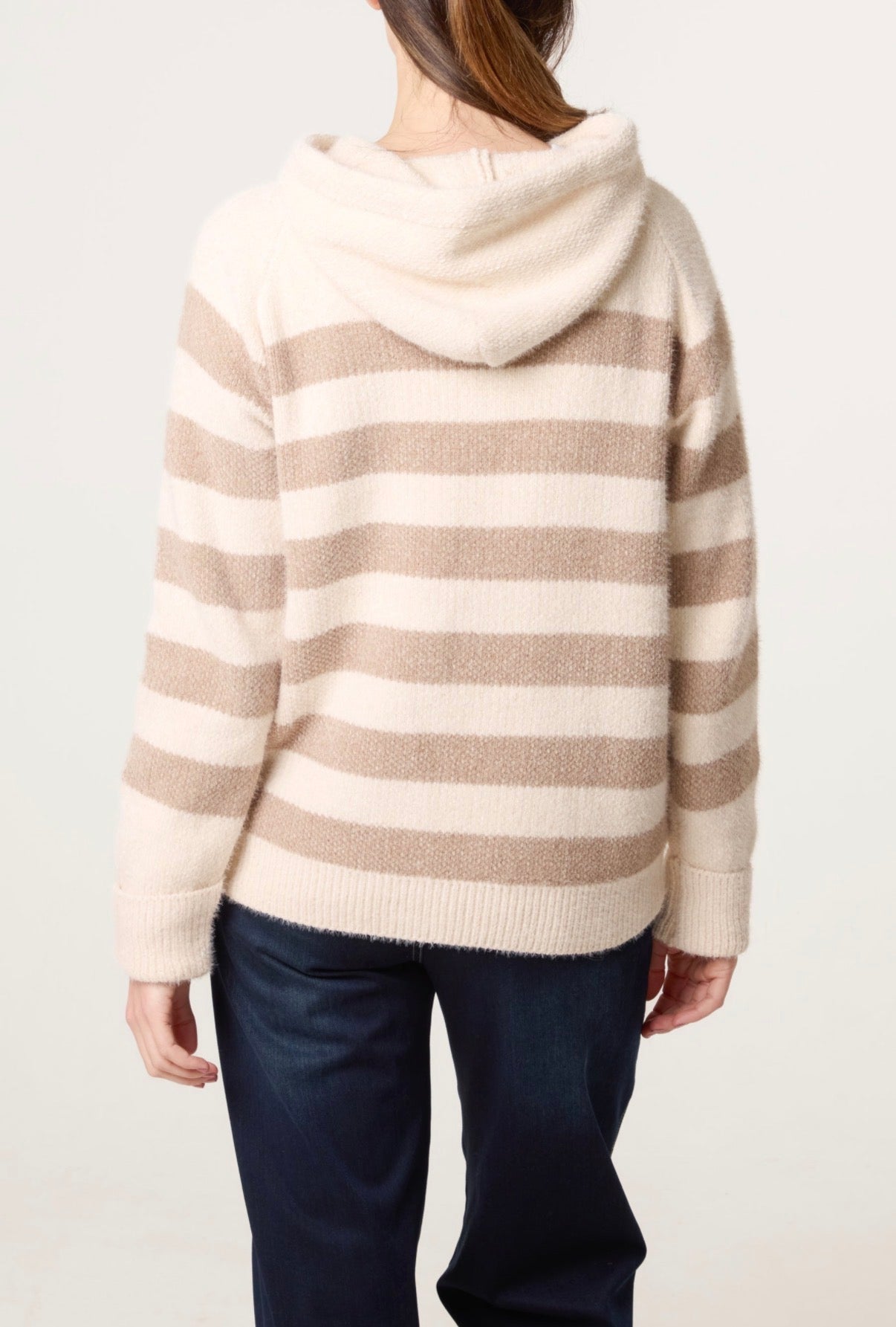 Soft Knit Hoodie with pockets