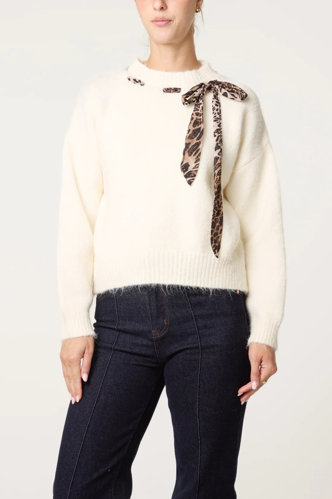 Leopard Neck Tie