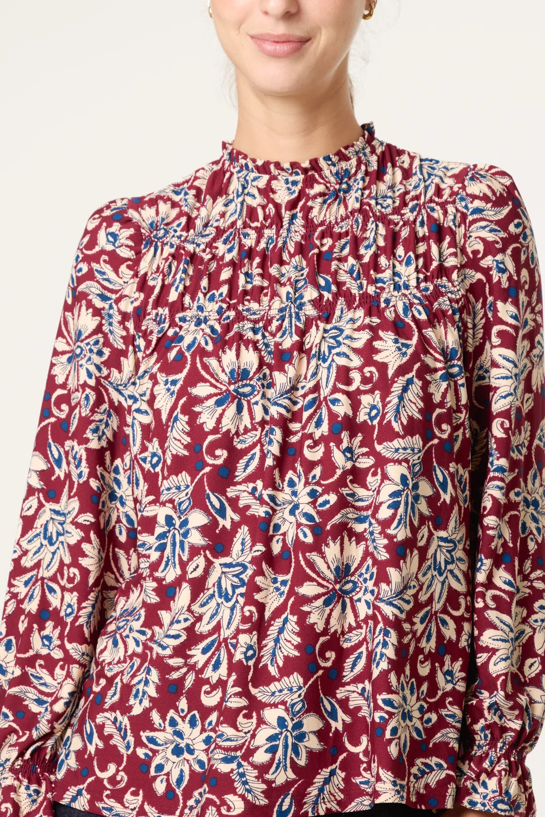 Burgundy Floral