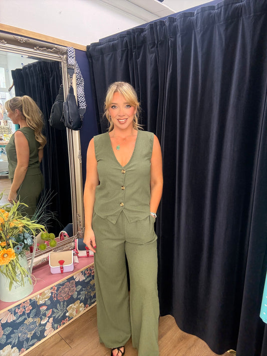 Waistcoat co-ord