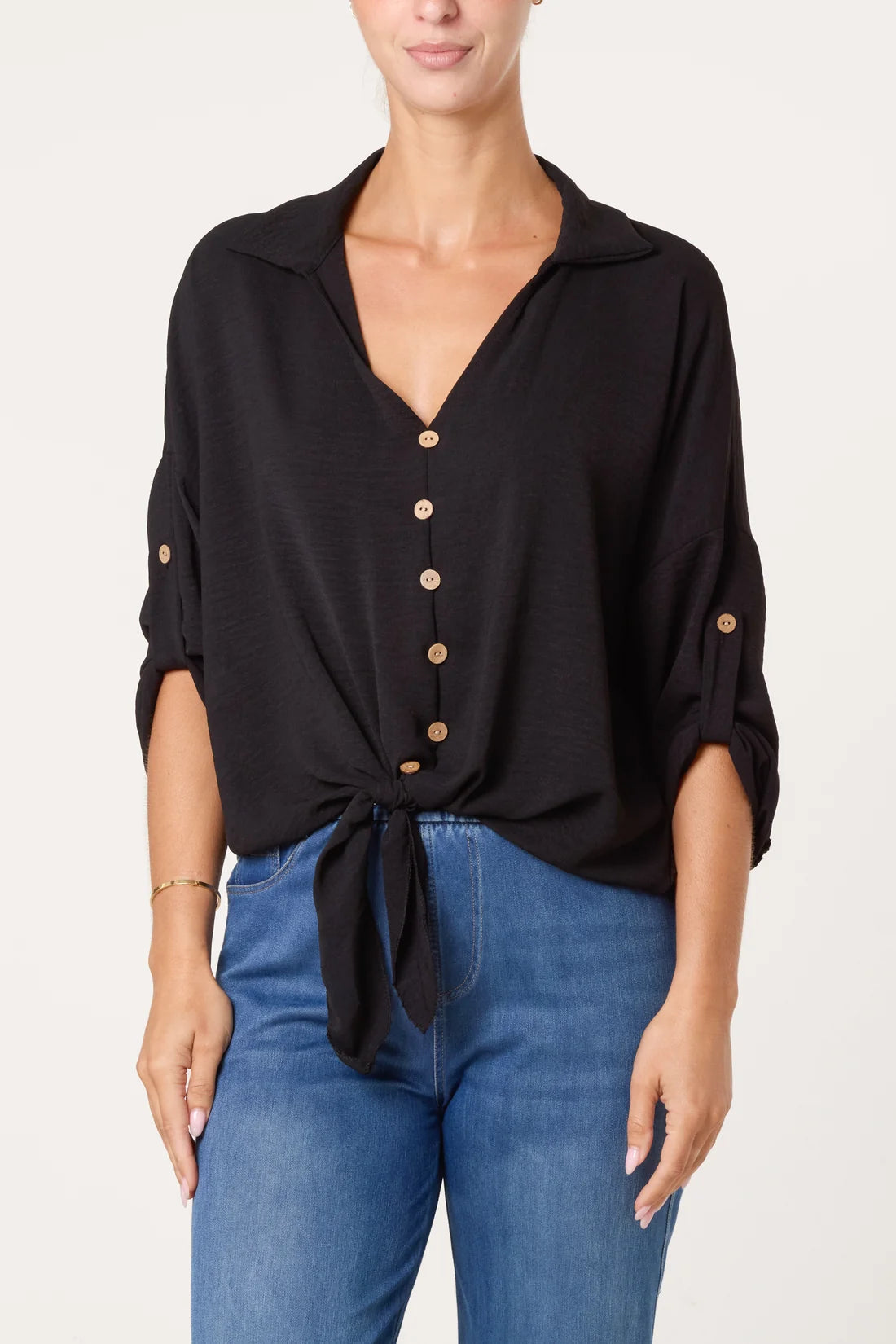 Tie Blouse