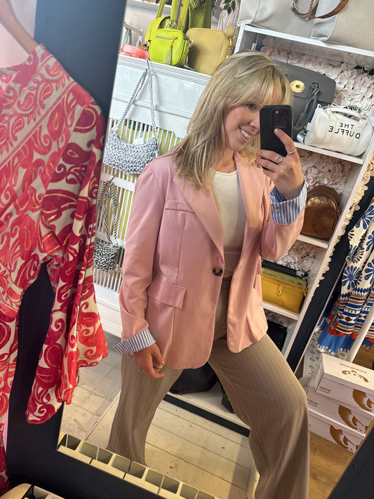 Split Back Blazer