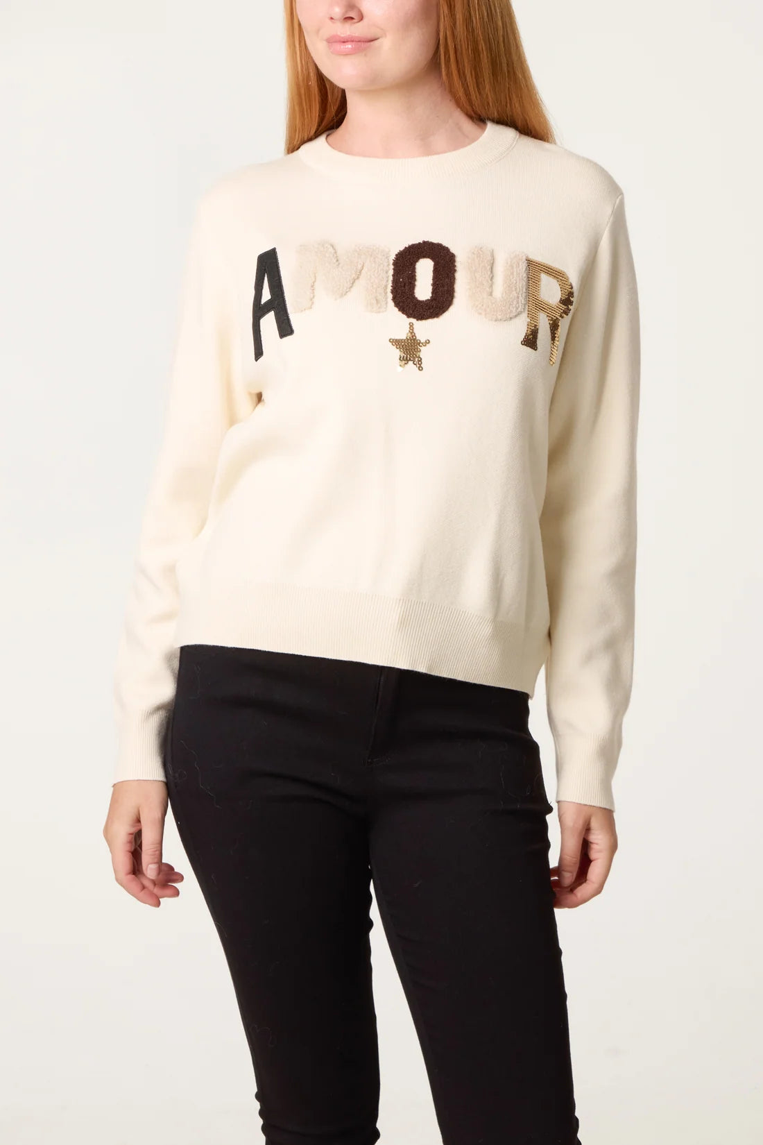Amour Knit Ivory