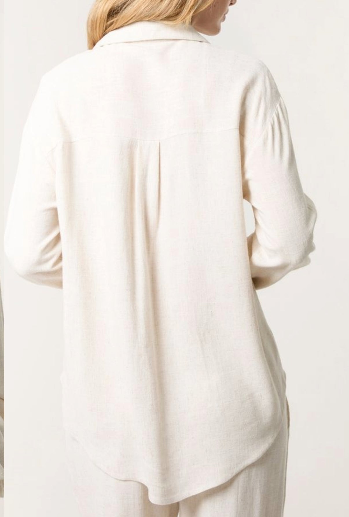 Linen Blend Embroidery