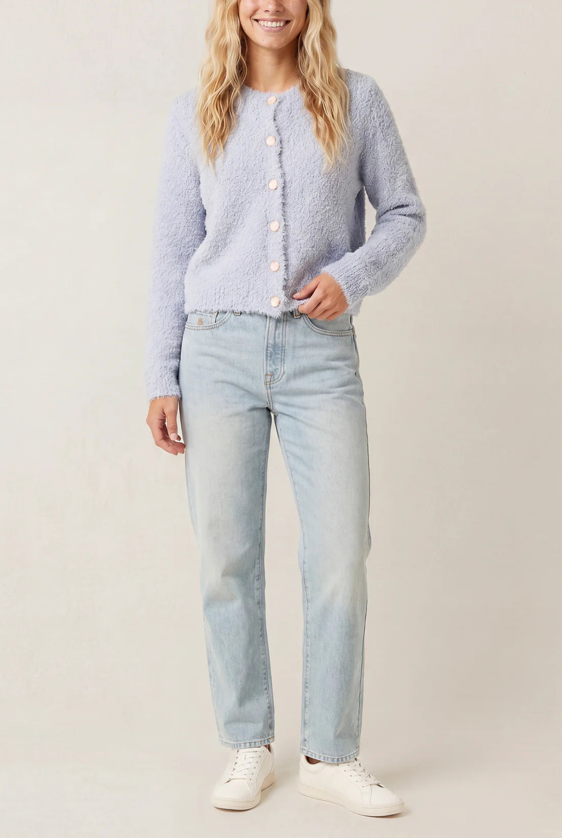 Snuggle Cardi Blue