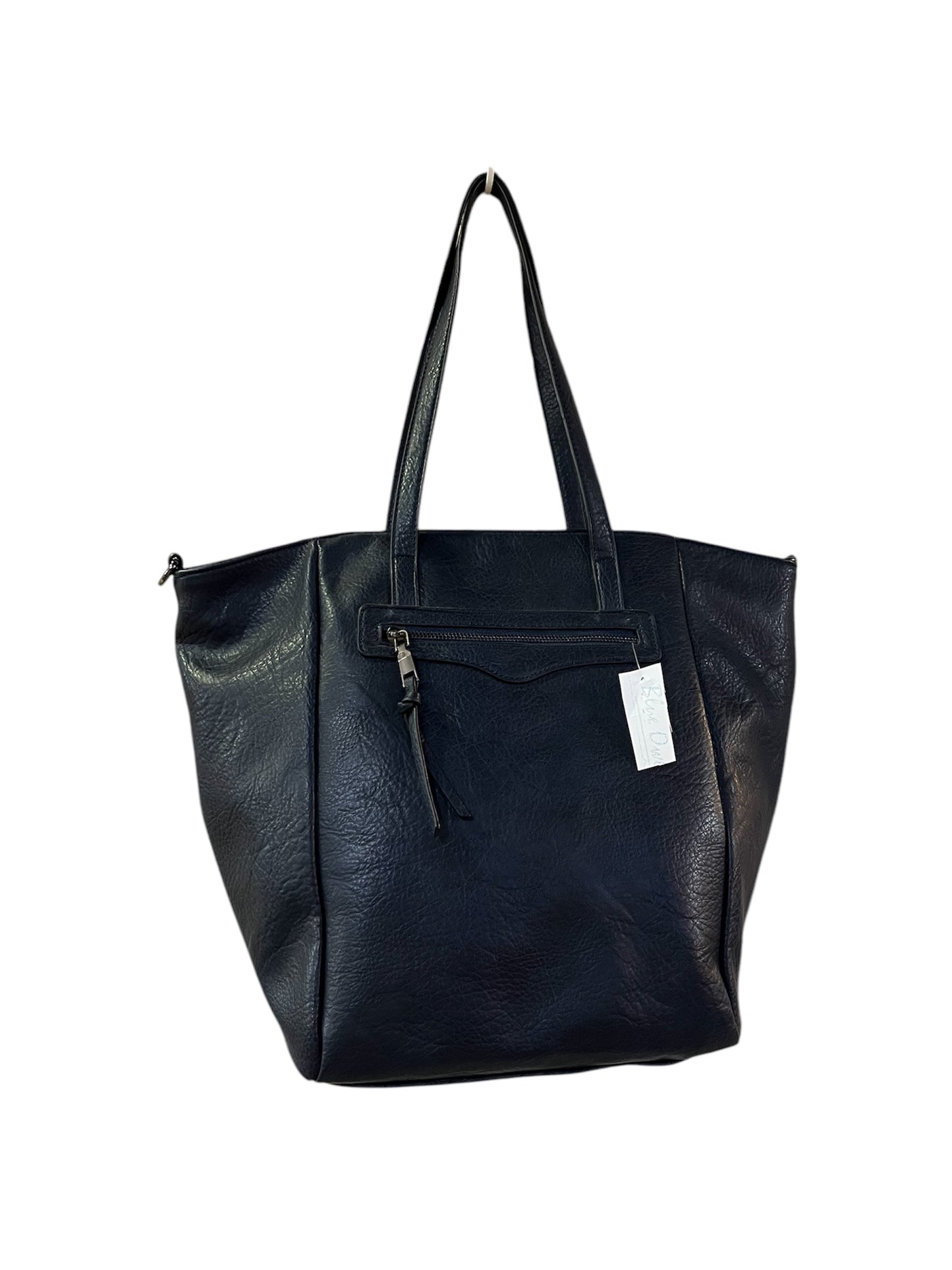 Navy Shopper Handbag