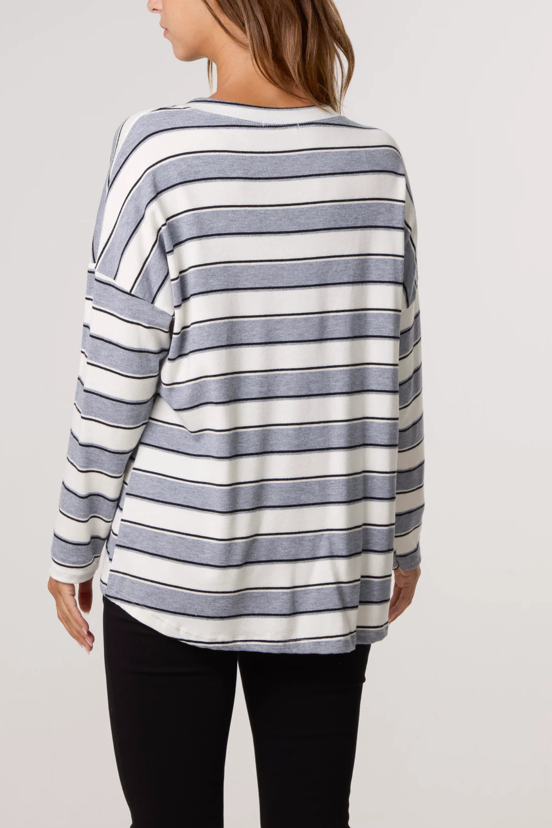 Stripe Fine Knit