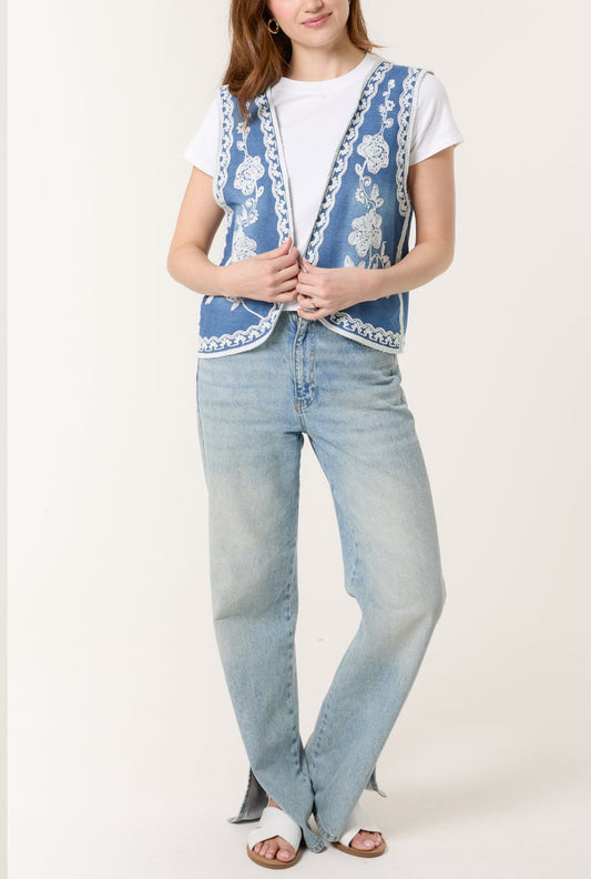 Denim Waistcoat