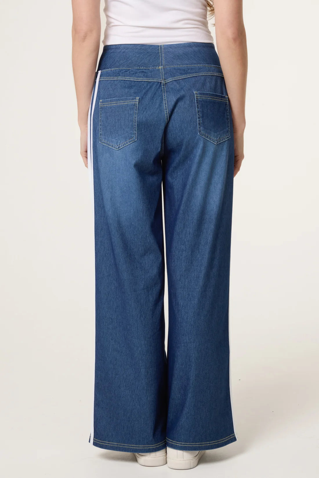 Stripe Jeans Denim