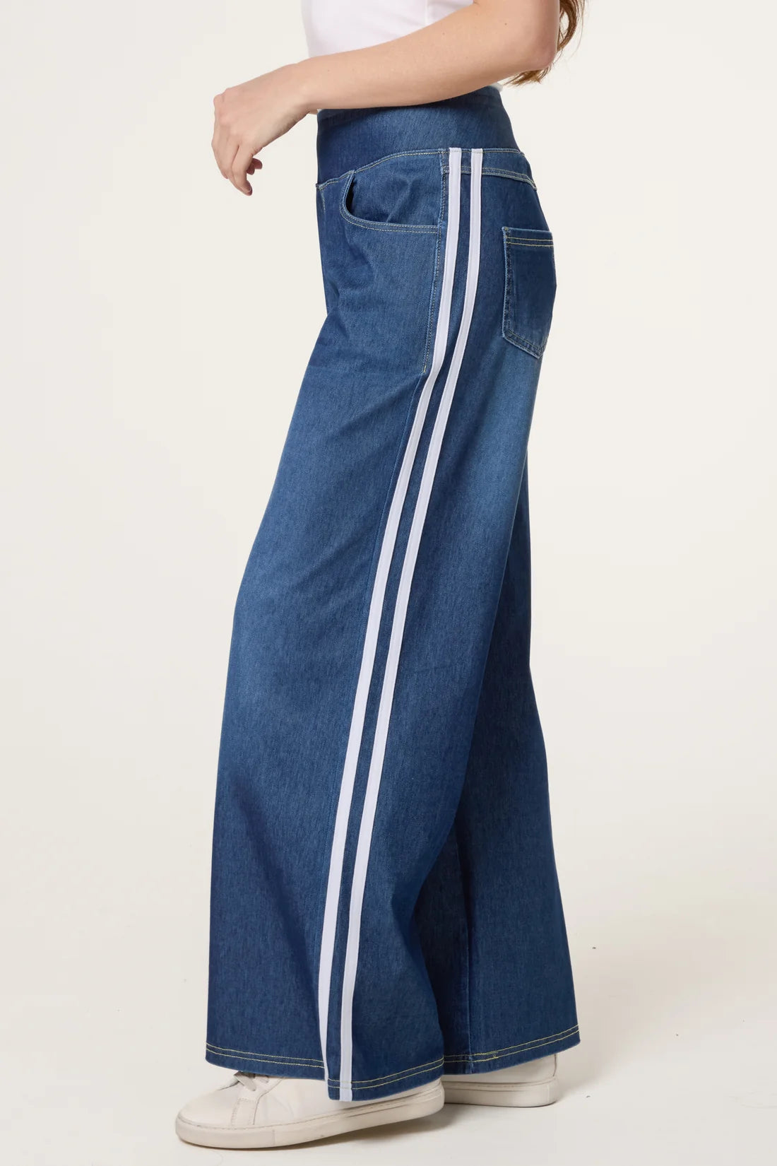 Stripe Jeans Denim