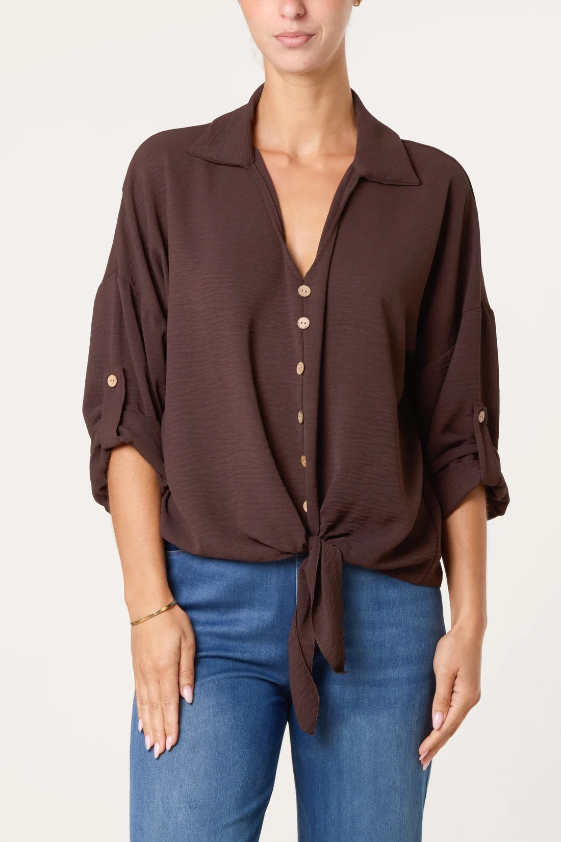 Tie Blouse