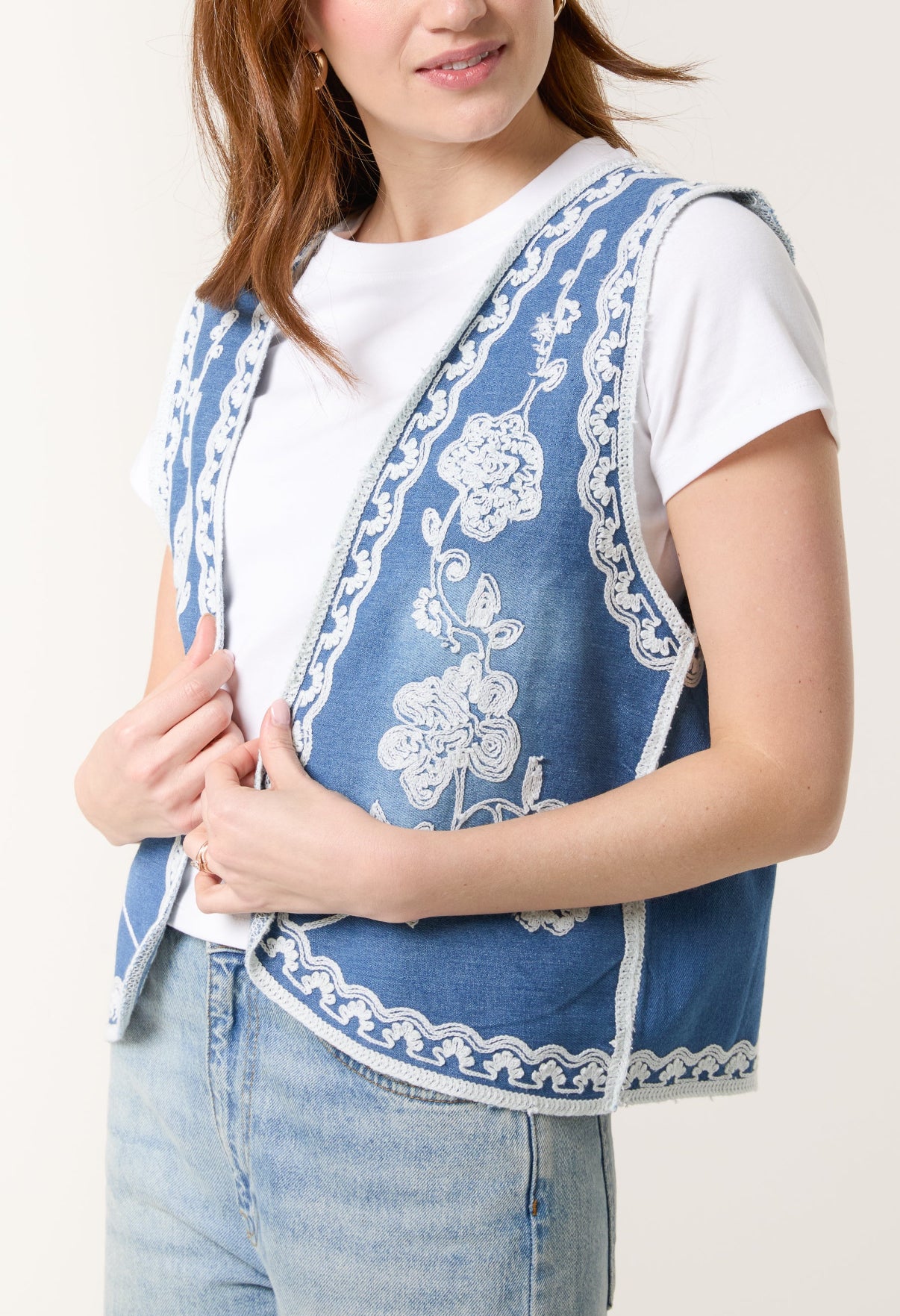 Denim Waistcoat