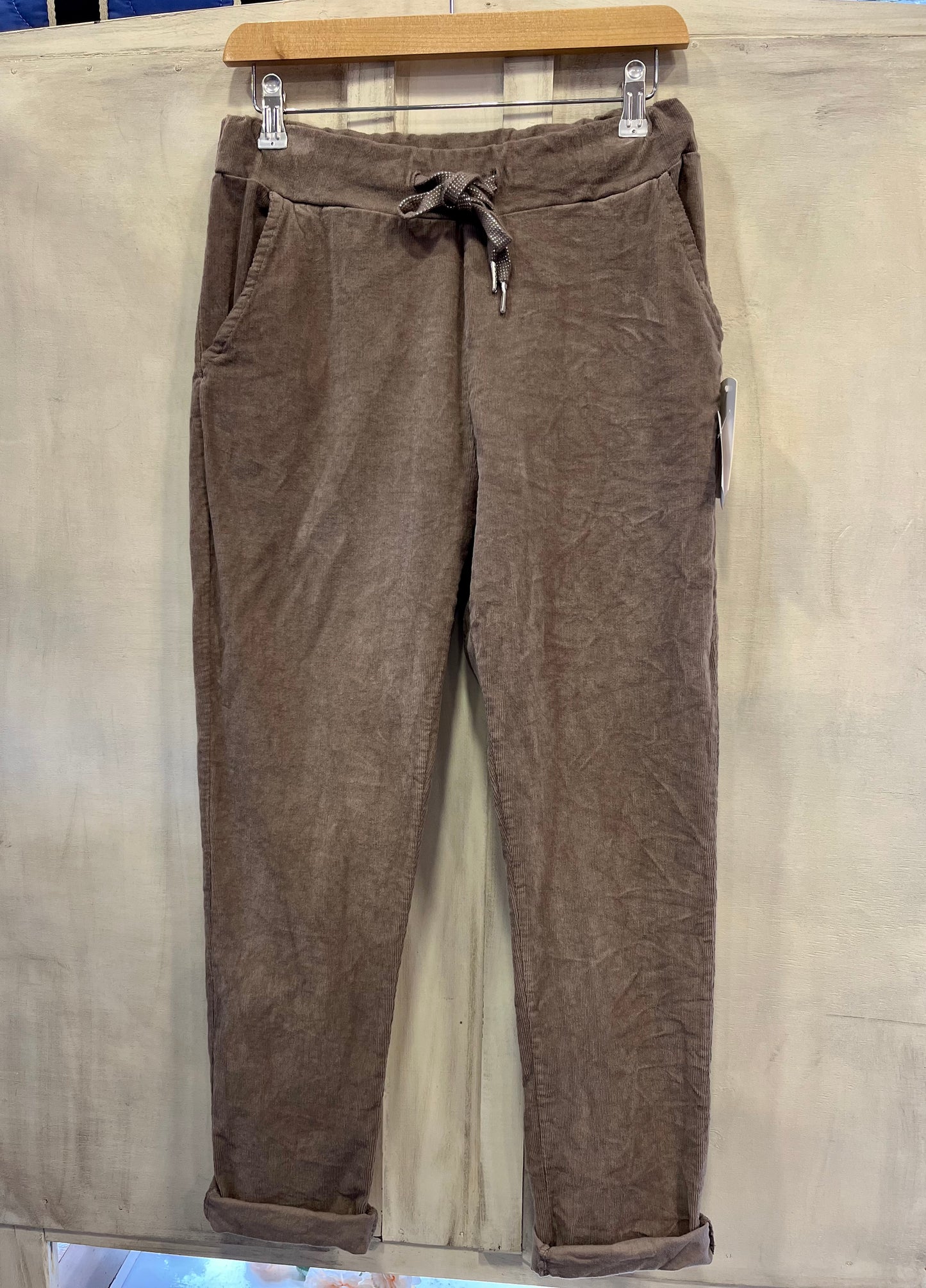 Cord Stretch Trousers