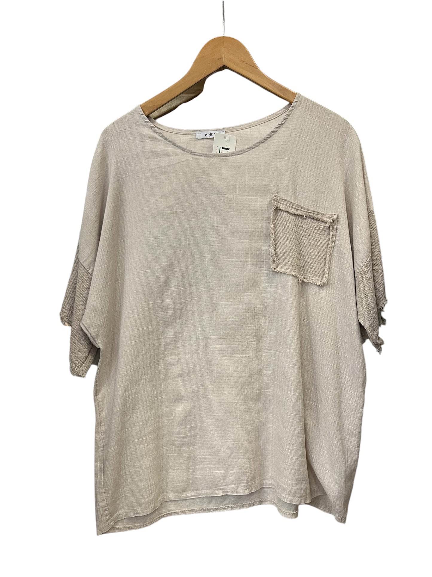 Cotton Linen Tee