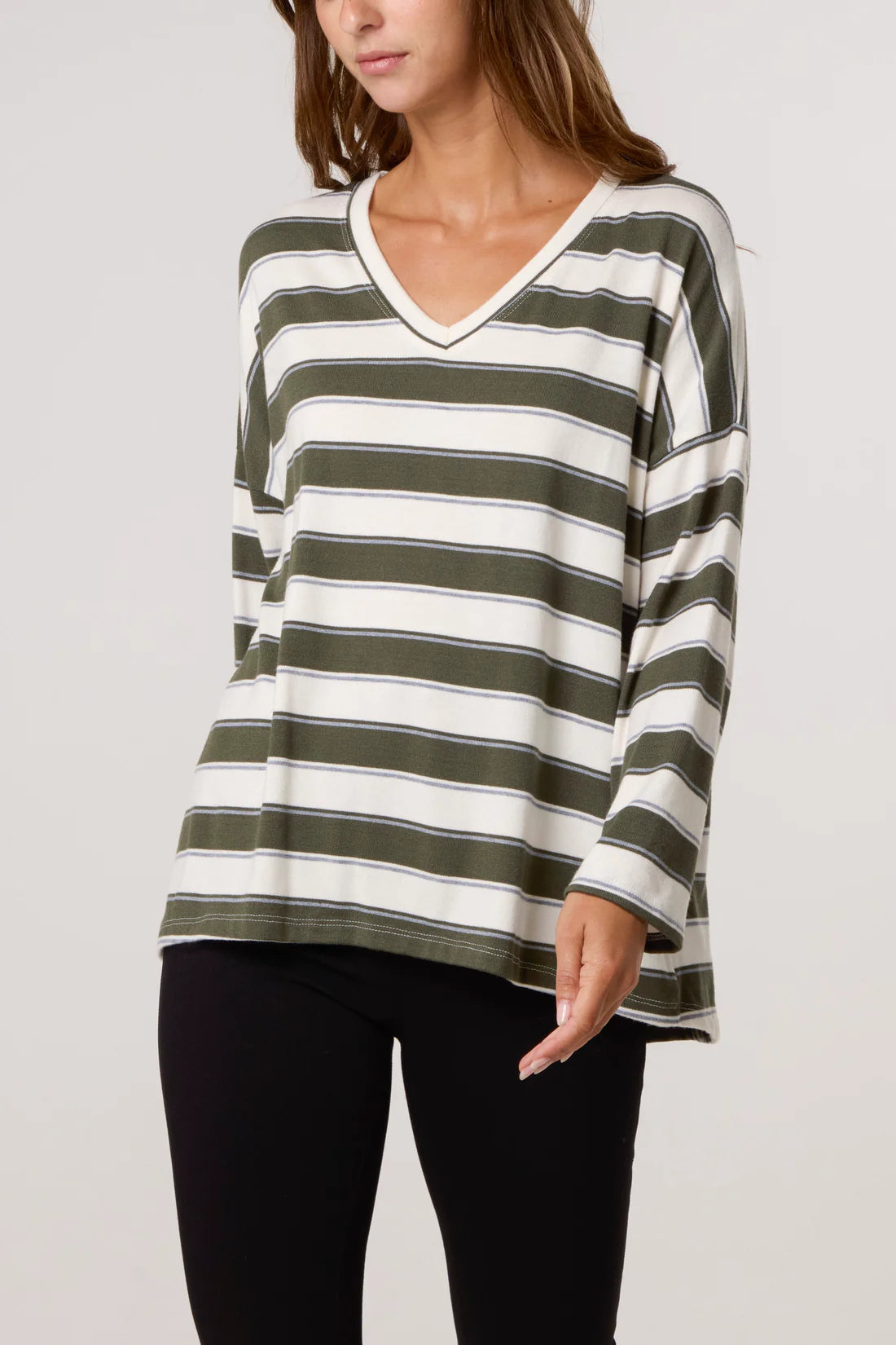 Stripe Fine Knit