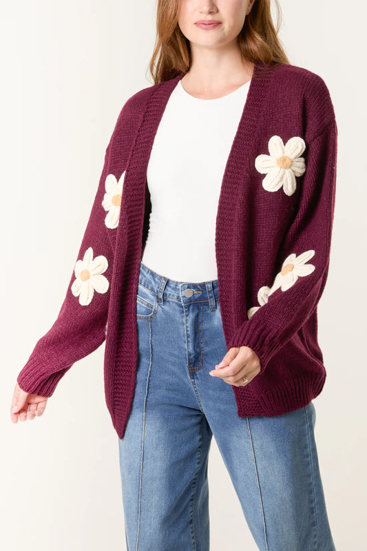 Daisy Burgundy