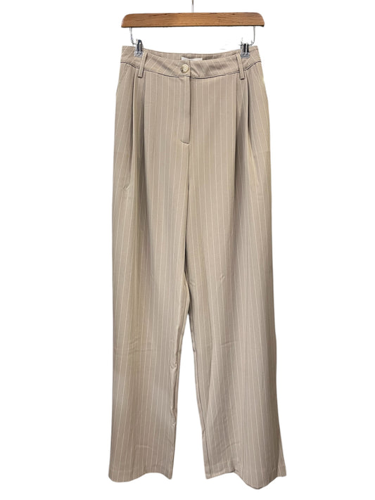 Wide Leg Pinstripe