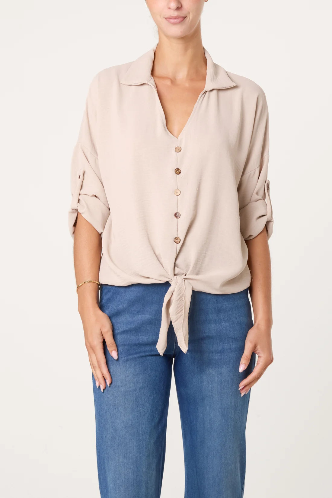 Tie Blouse