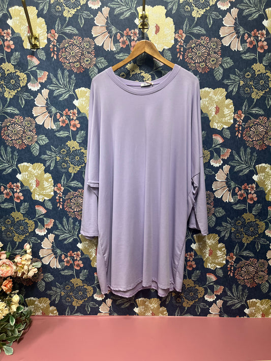 Oversized Jersey Tunic